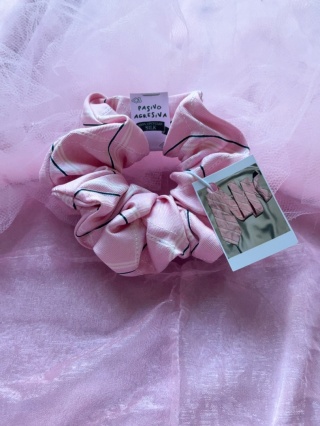 Scrunchie 100% jedwab z upcyclingu