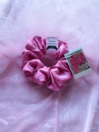 Scrunchie 100% jedwab z upcyclingu
