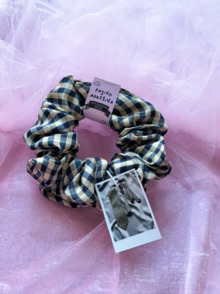 Scrunchie 100% jedwab z upcyclingu
