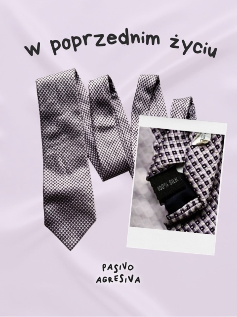 CZARNE JAGÓDKI Scrunchie 100% jedwab z upcyclingu