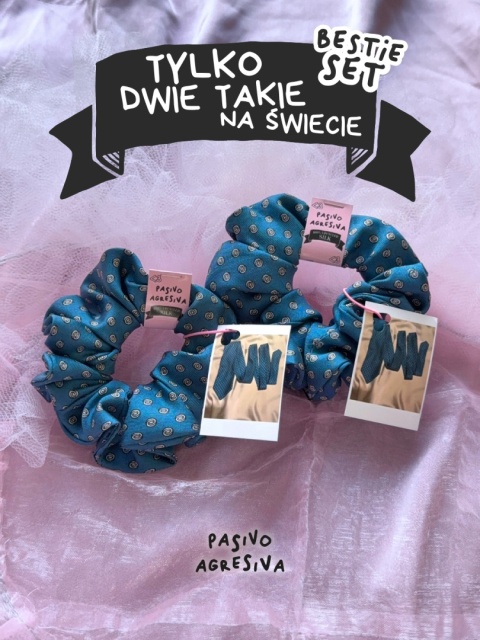 Tylko dwie takie na świecie BESTIE SET Turkus basenu